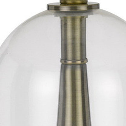 Clear Table Lamp w/ Shade