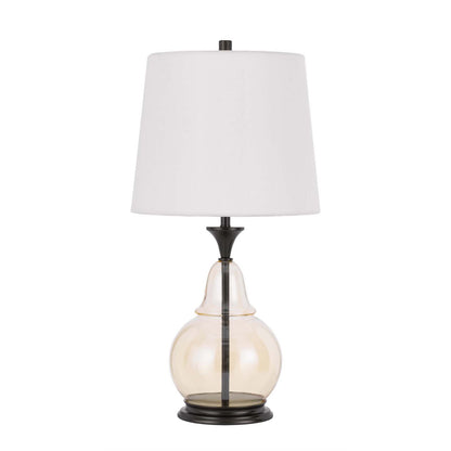 Clear Table Lamp w/ Shade