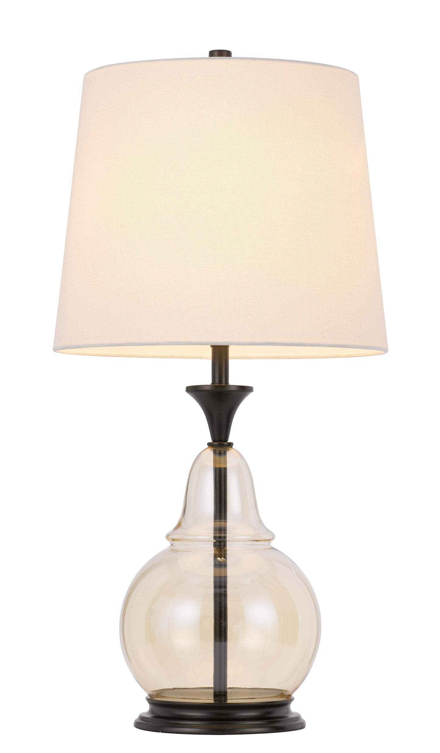 Clear Table Lamp w/ Shade
