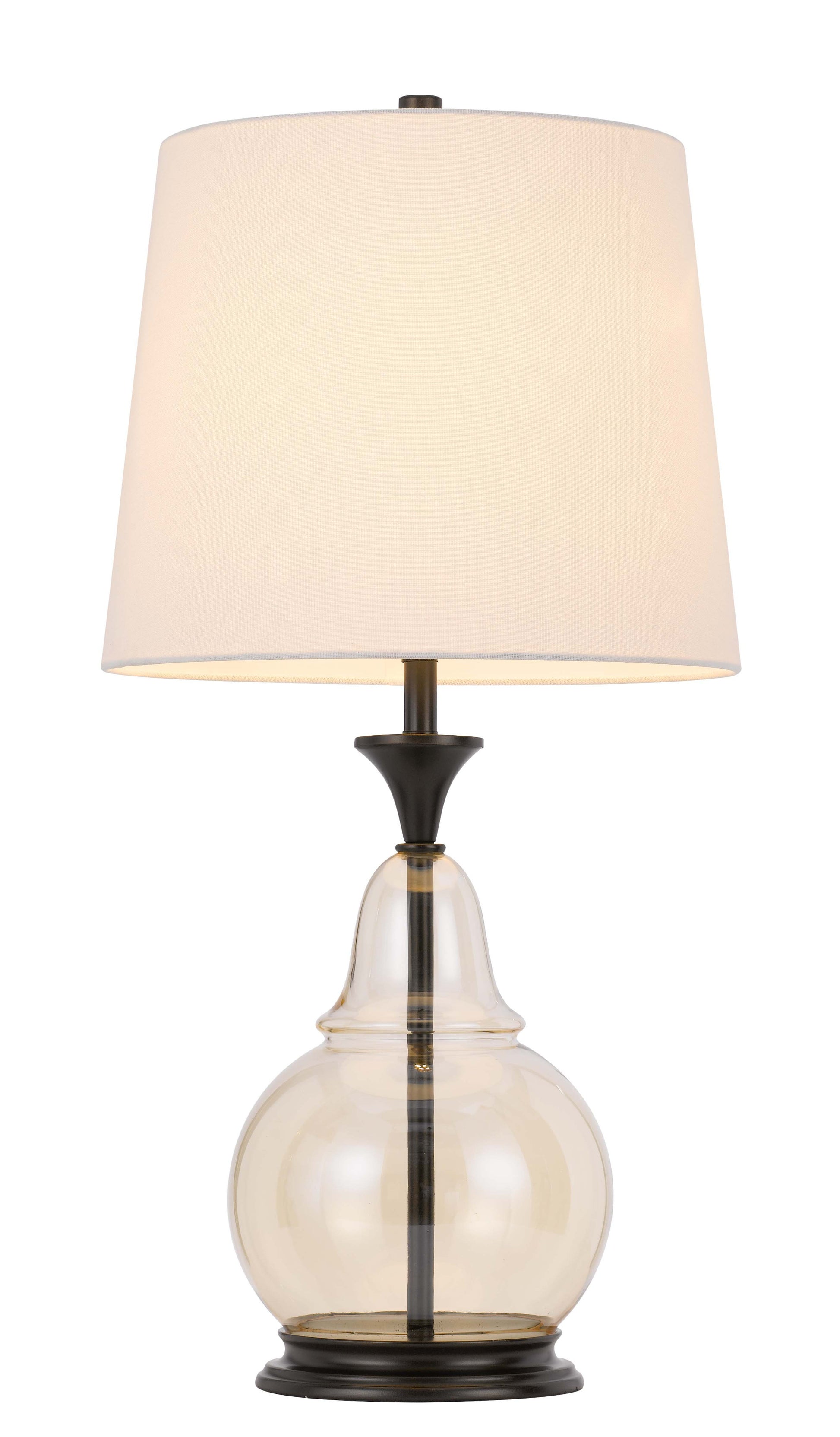 Clear Table Lamp w/ Shade