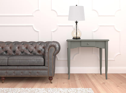 Clear Table Lamp w/ Shade