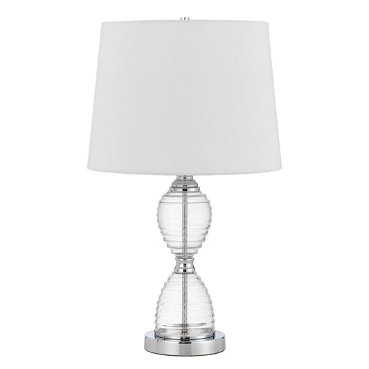 Clear Table Lamp w/ Shade