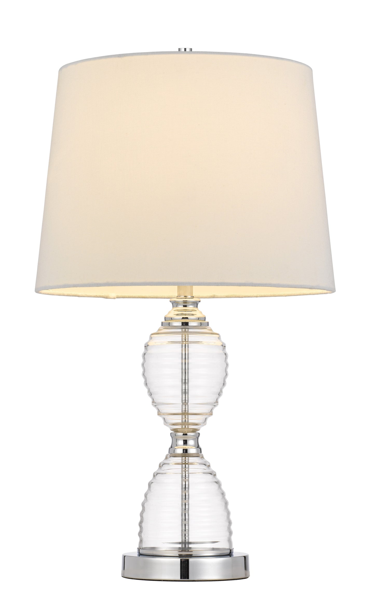 Clear Table Lamp w/ Shade