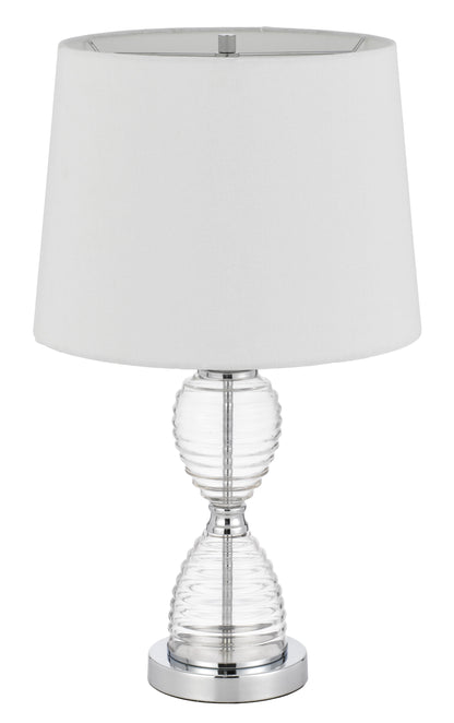 Clear Table Lamp w/ Shade