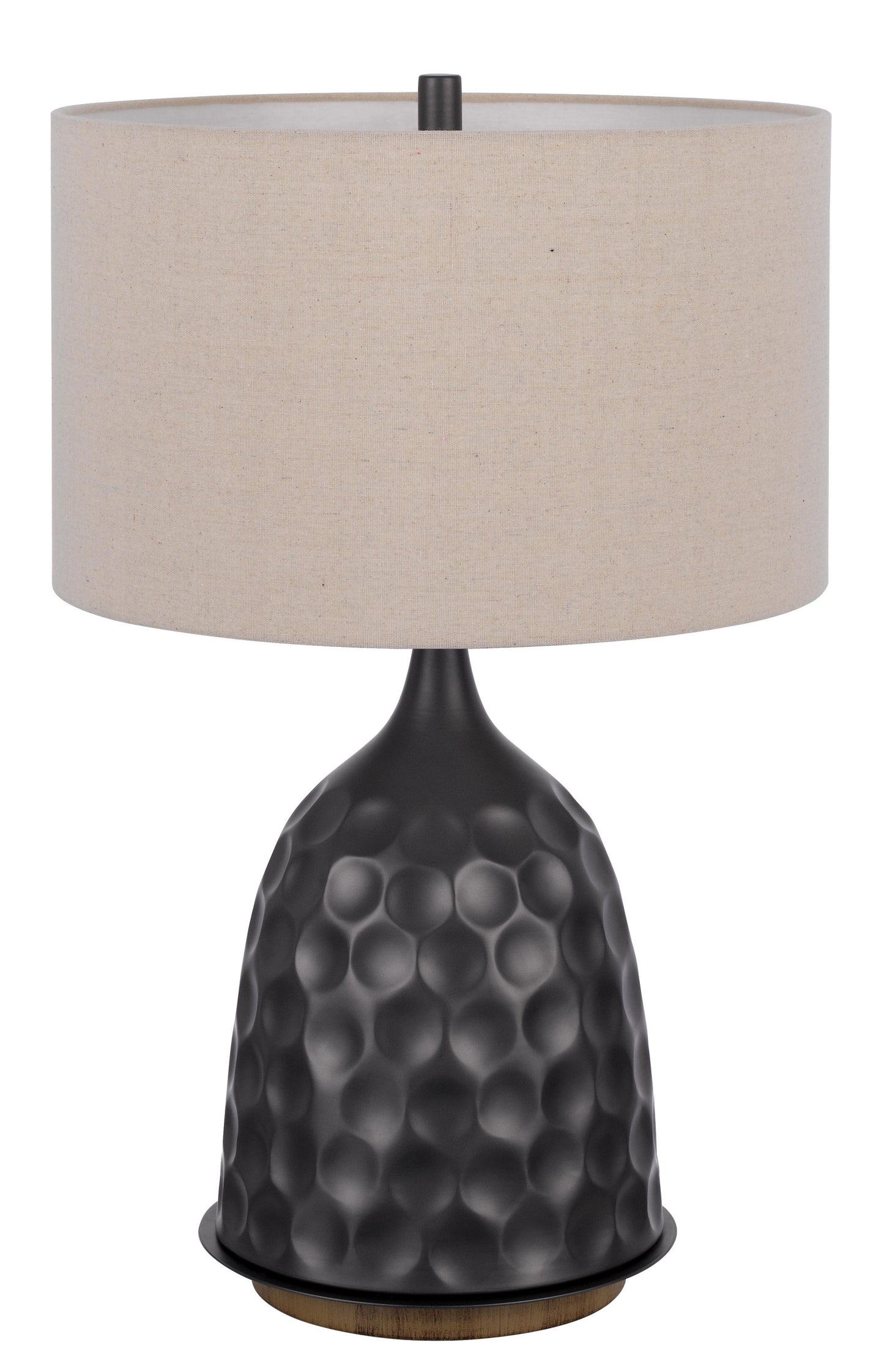 Gray Table Lamp w/ Shade