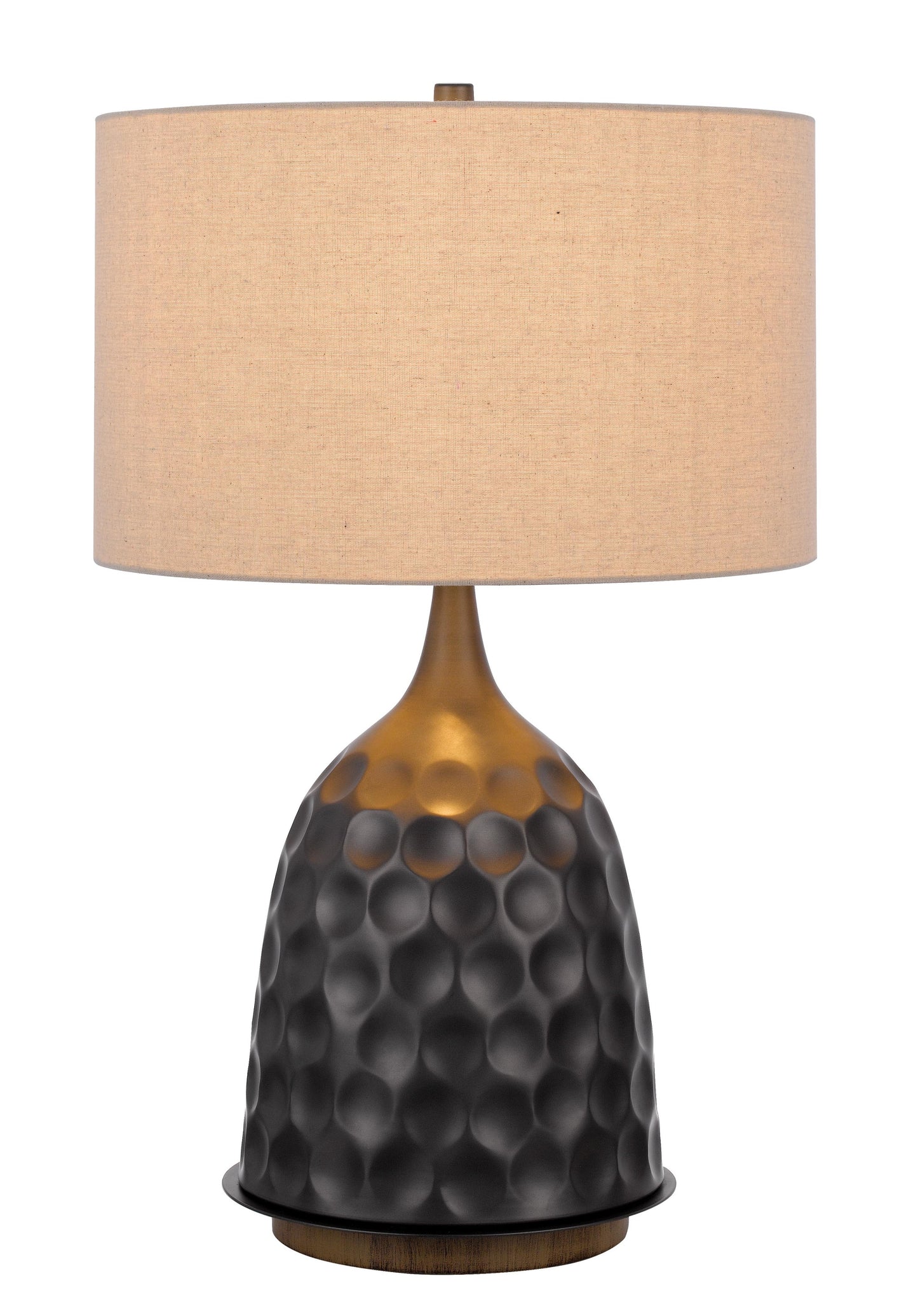 Gray Table Lamp w/ Shade