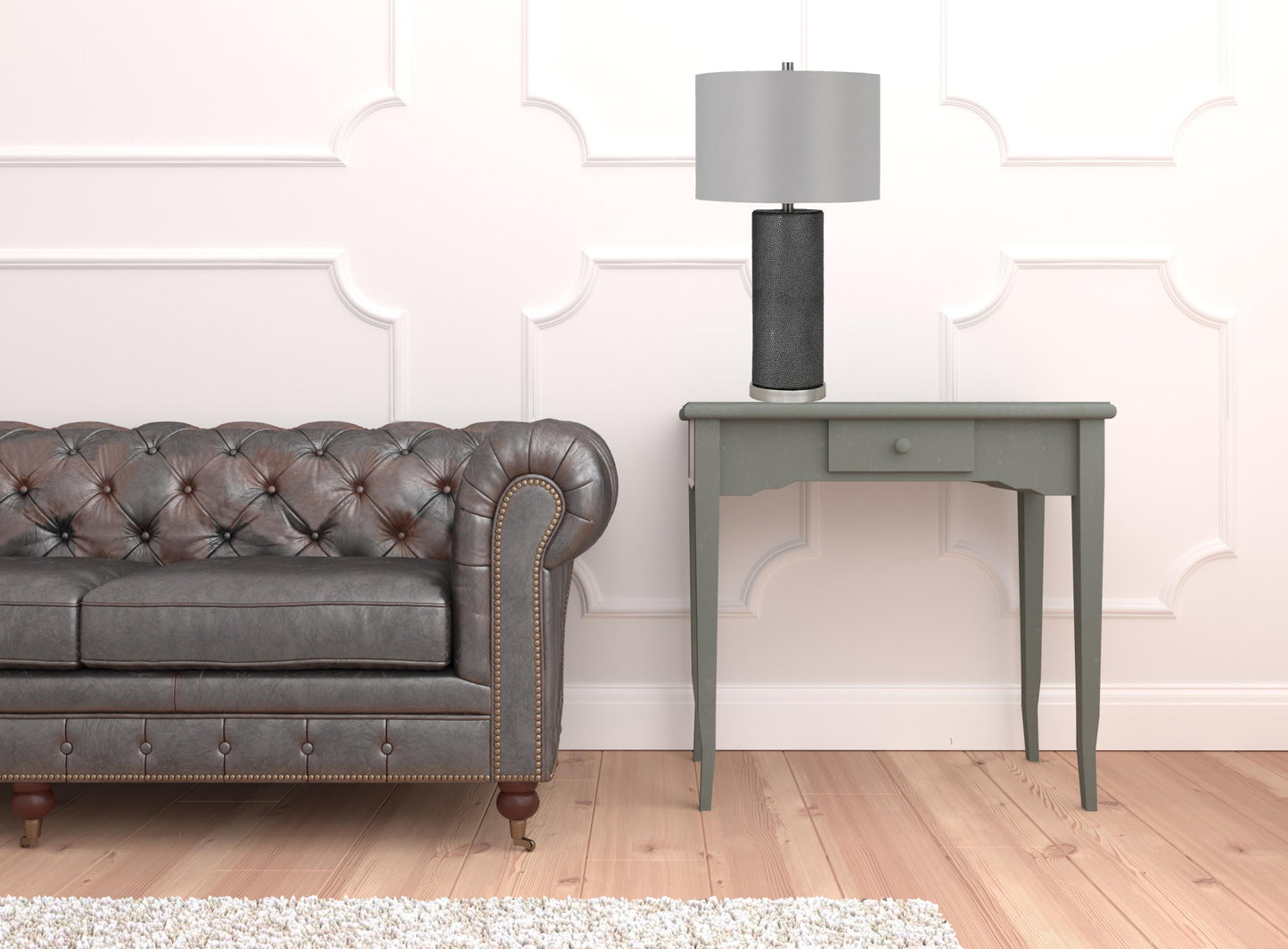 Black Table Lamp w/ Shade