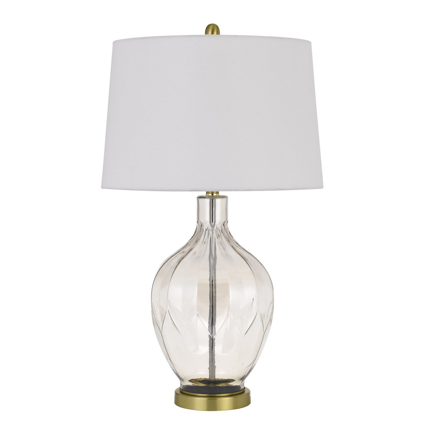 Clear Table Lamp w/ Off Shade
