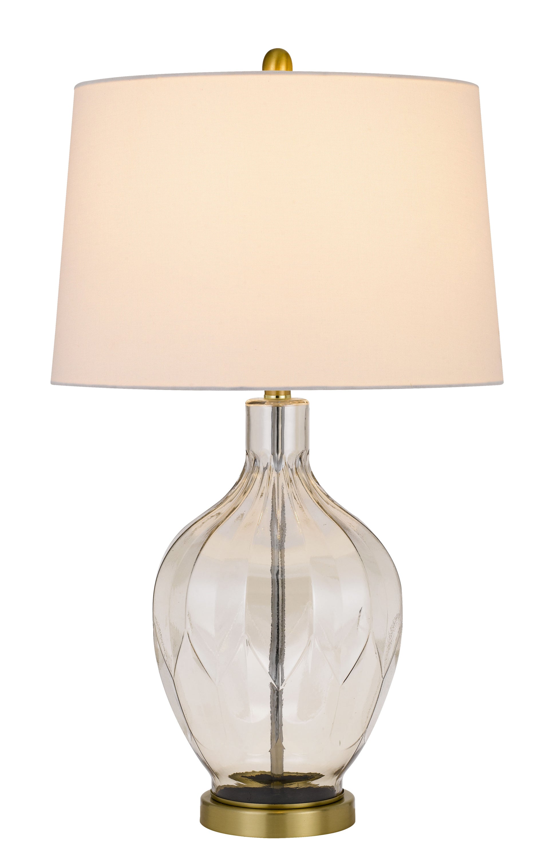 Clear Table Lamp w/ Off Shade