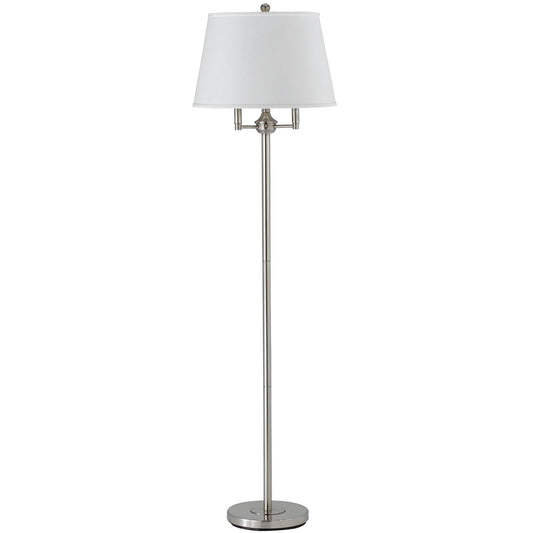 Nickel 4-Light Floor Lamp w/ Shade