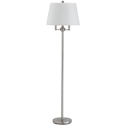 Nickel 4-Light Floor Lamp w/ Shade