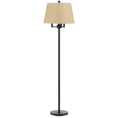 Bronze 4-Light Floor Lamp w/ Shade