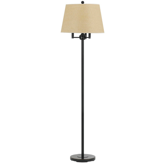 Bronze 4-Light Floor Lamp w/ Shade