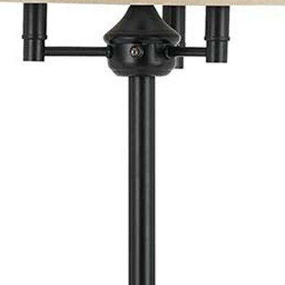 Bronze 4-Light Floor Lamp w/ Shade
