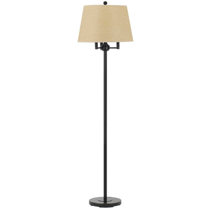 Bronze 4-Light Floor Lamp w/ Shade
