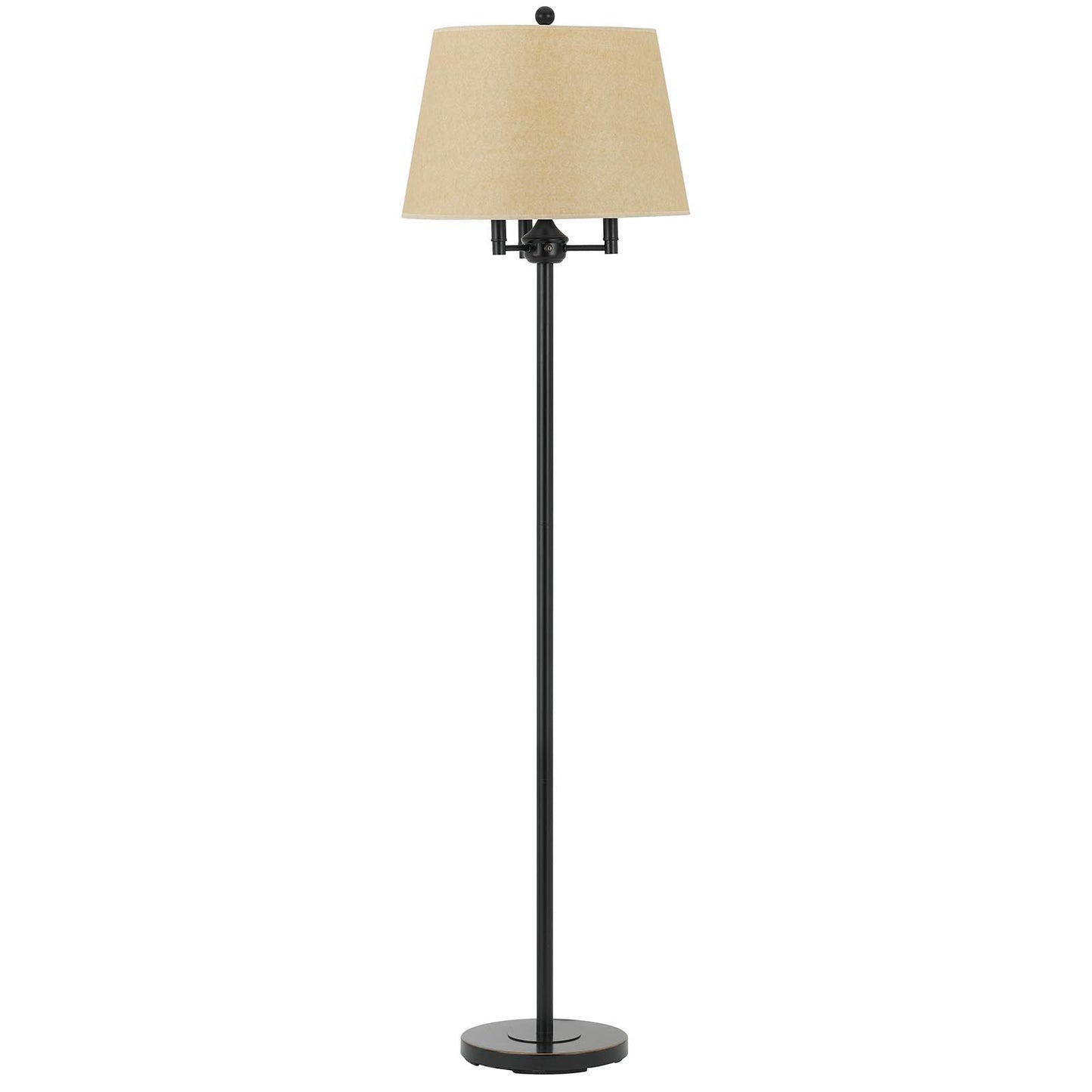 Bronze 4-Light Floor Lamp w/ Shade