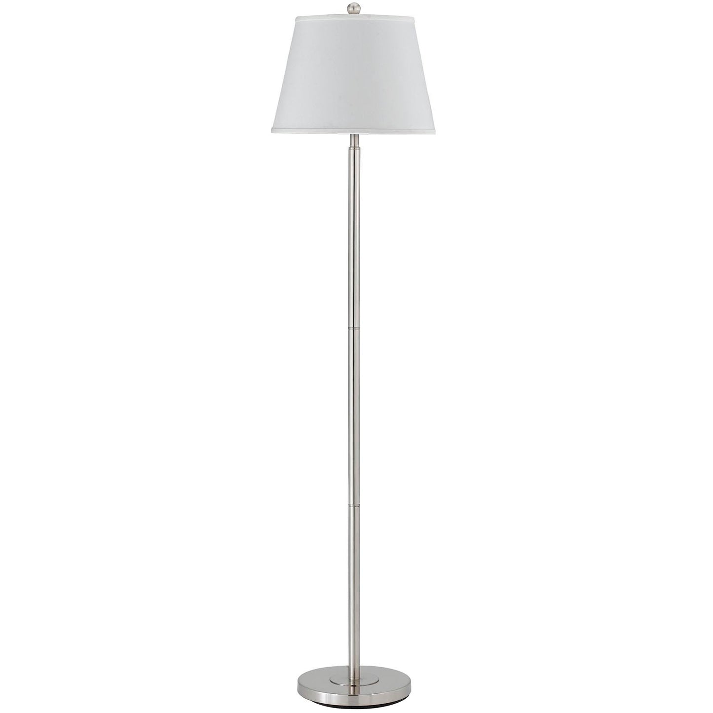 Nickel Floor Lamp w/ Shade