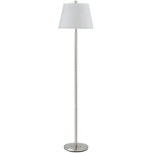 Nickel Floor Lamp w/ Shade
