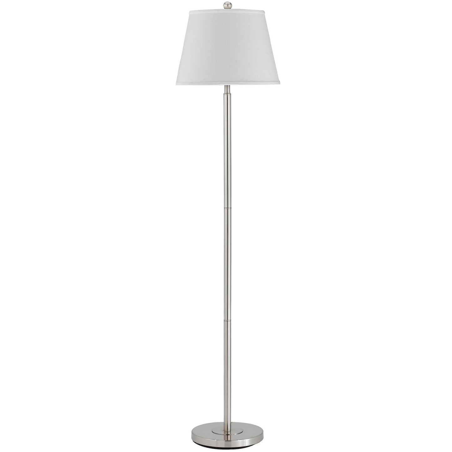 Nickel Floor Lamp w/ Shade