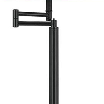 Bronze Swing Arm Floor Lamp w/ Shade