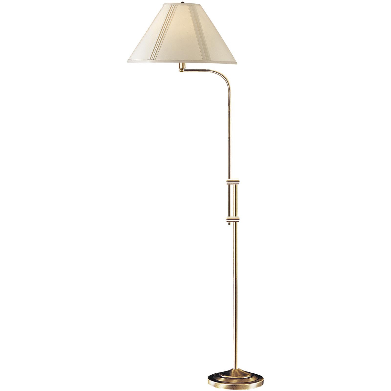 Bronze Adjustable Floor Lamp w/ Shade
