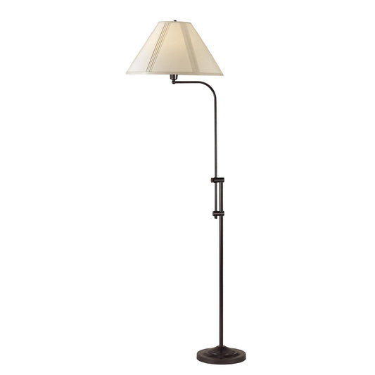 Bronze Adjustable Floor Lamp w/ Shade