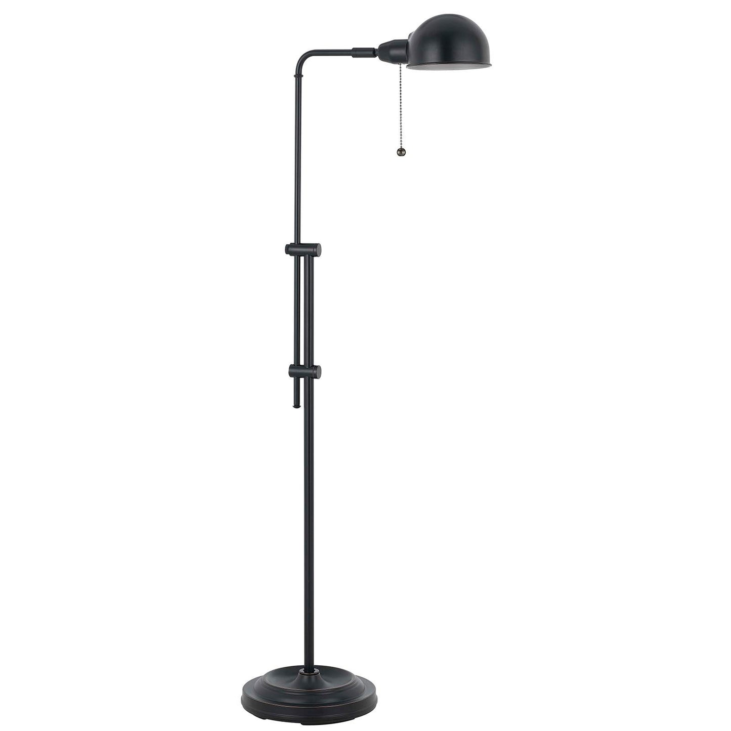 Bronze Adjustable Floor Lamp w/ Shade