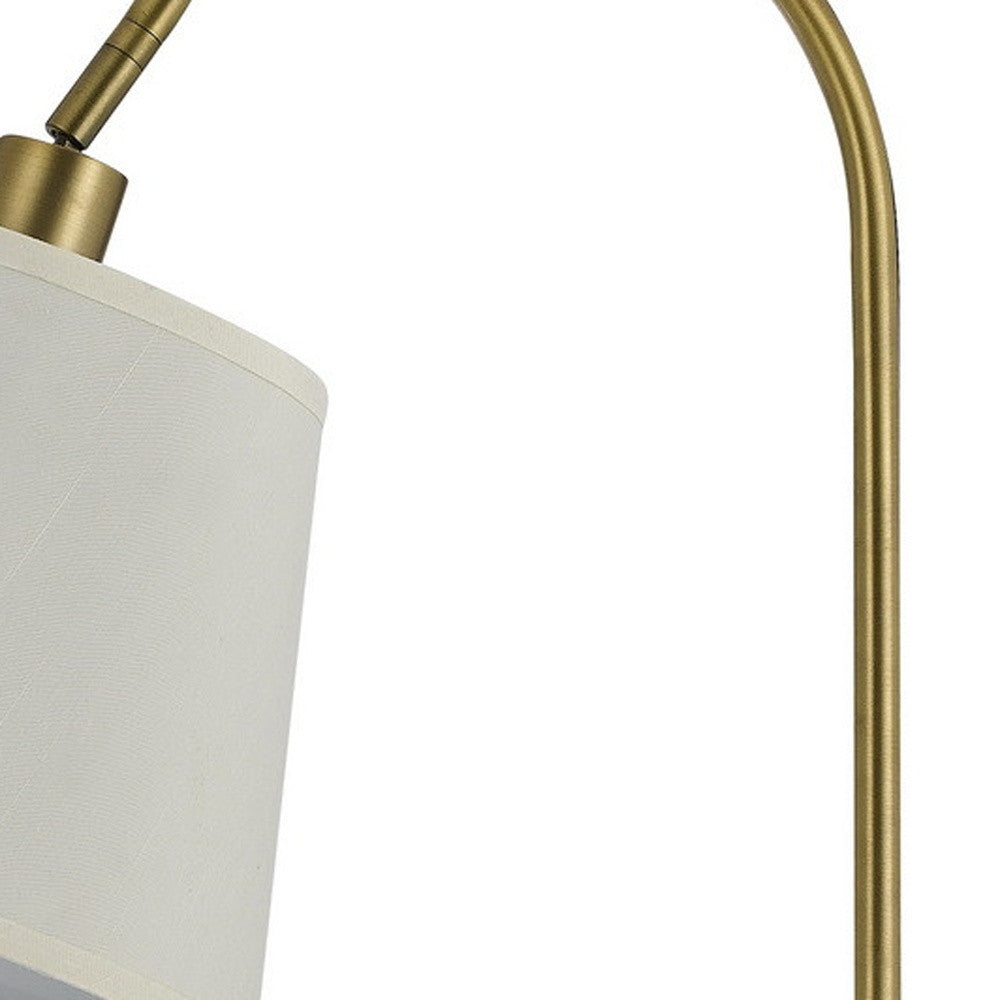 Bronze Floor Lamp w/ Shade