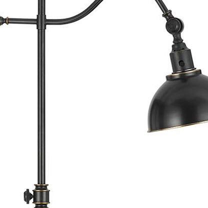 Bronze Adjustable Floor Lamp w/ Shade