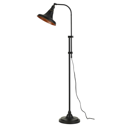 Bronze Adjustable Floor Lamp w/ Shade
