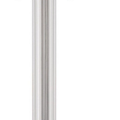Chrome 2-Light Floor Lamp w/ Shade