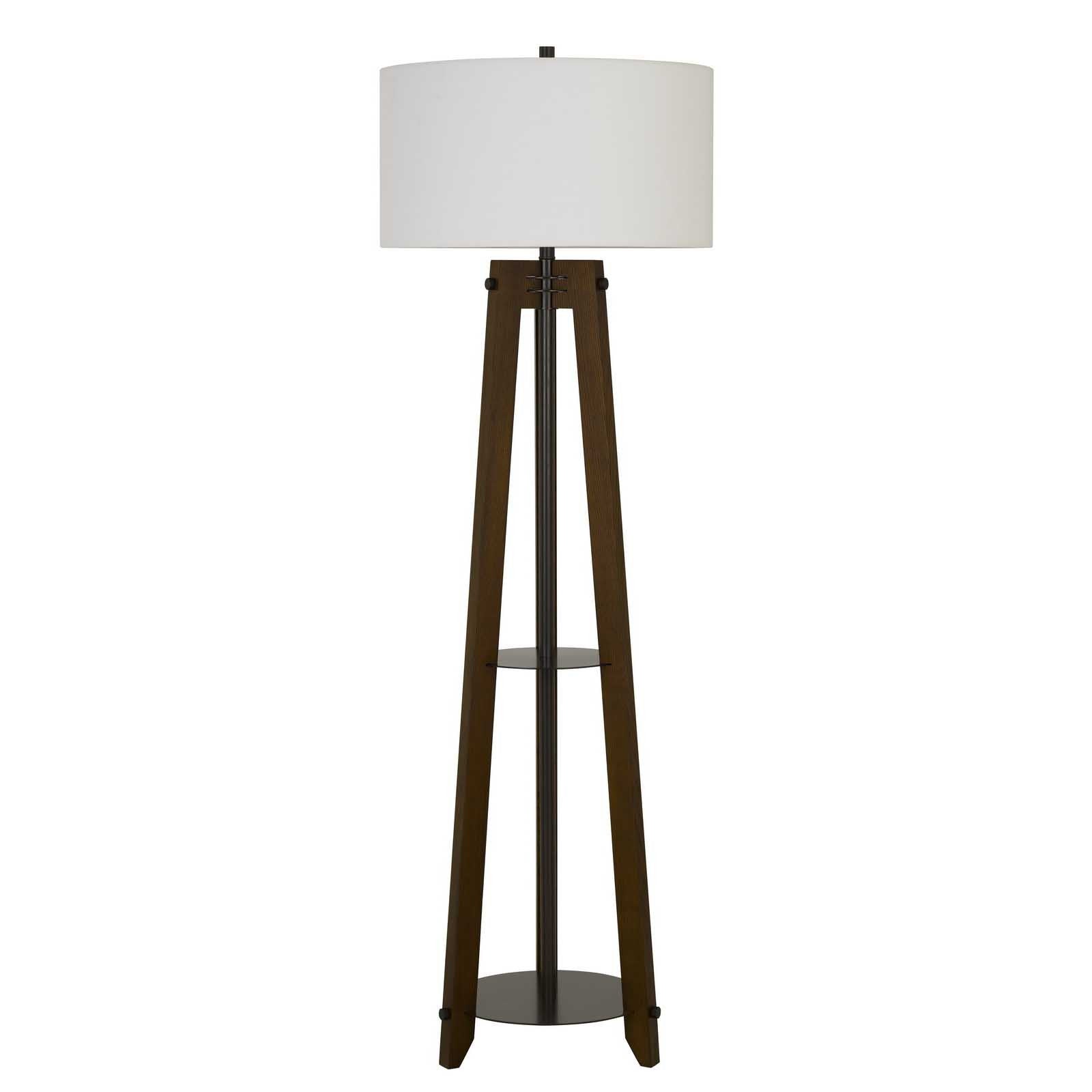 Brown Tripod Floor Lamp w/ Shade
