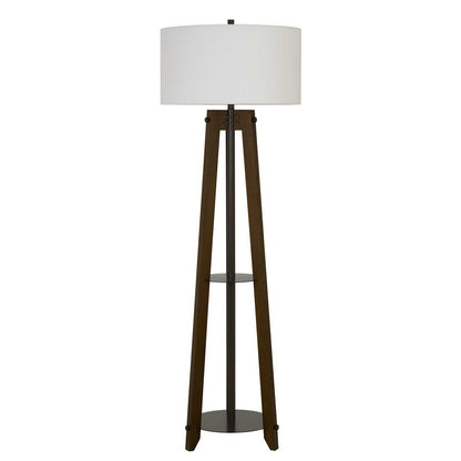 Brown Tripod Floor Lamp w/ Shade