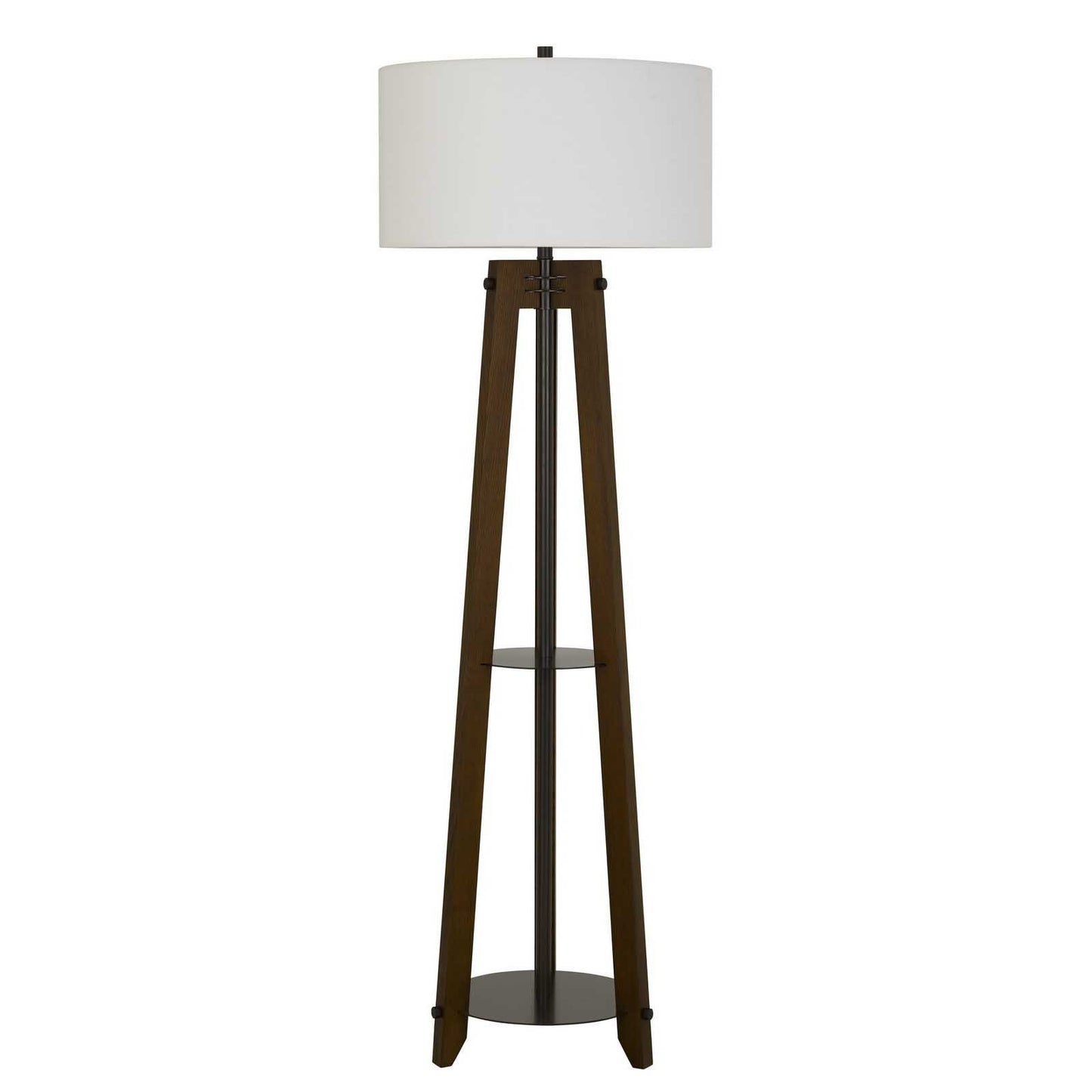 Brown Tripod Floor Lamp w/ Shade