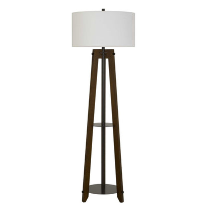 Brown Tripod Floor Lamp w/ Shade