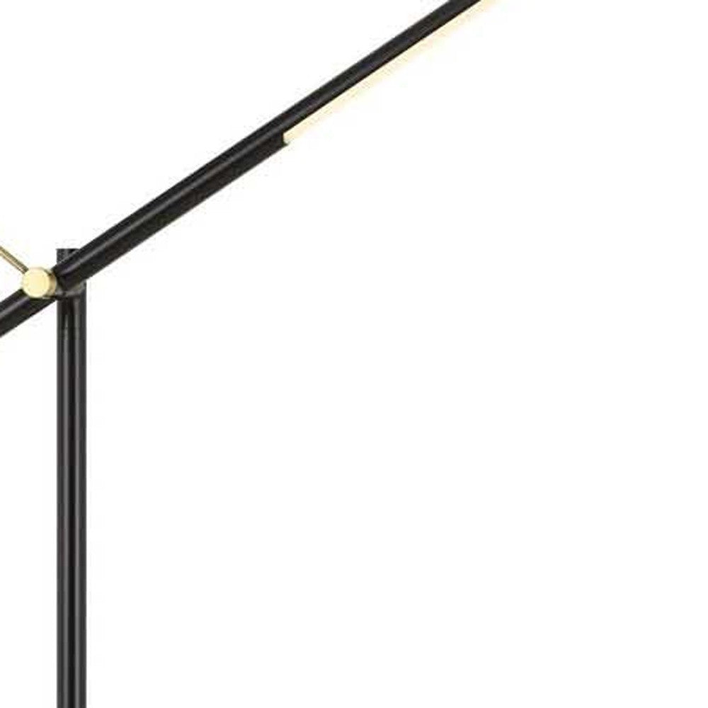 Black Adjustable Floor Lamp