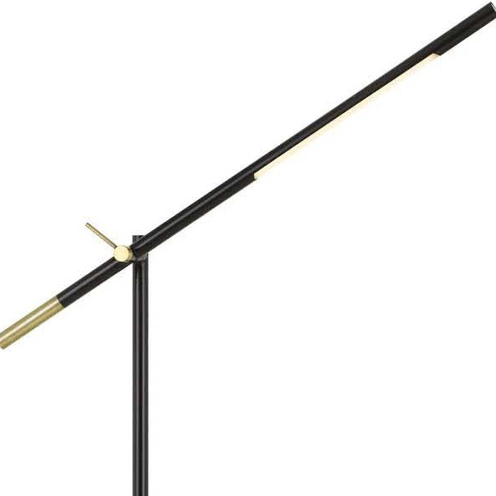 Black Adjustable Floor Lamp