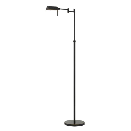 Bronze Adjustable Swing Arm Floor Lamp