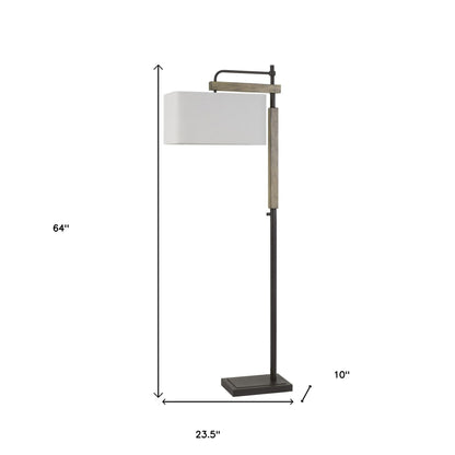Bronze Floor Lamp w/ Shade