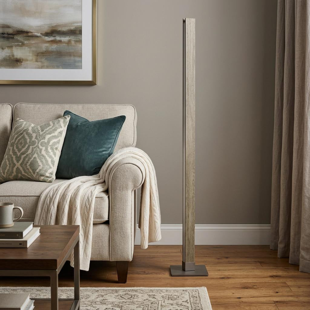 Brown Floor Lamp