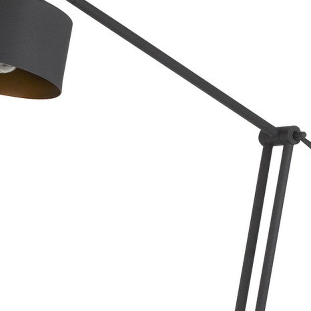 Black Adjustable Floor Lamp w/ Shade
