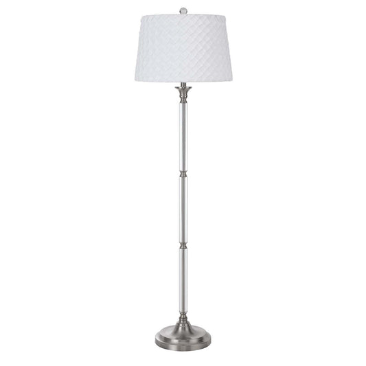 Nickel Floor Lamp w/ Shade