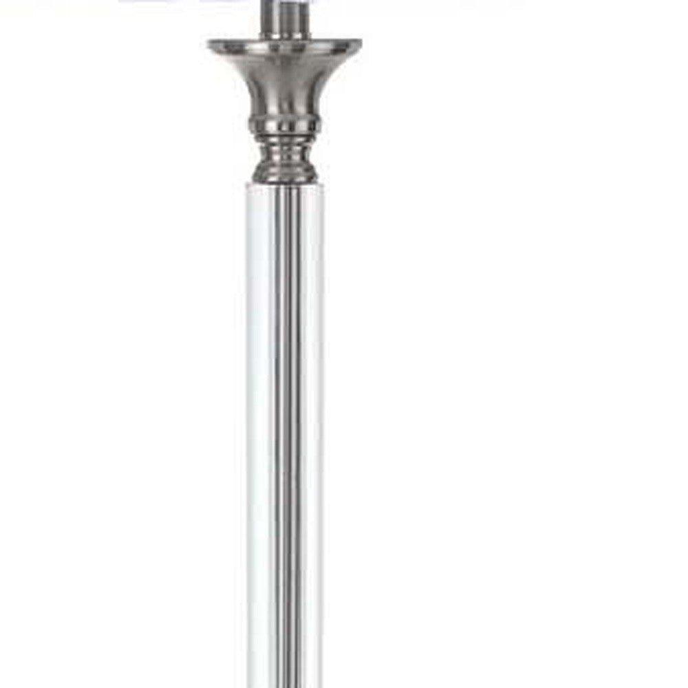 Nickel Floor Lamp w/ Shade