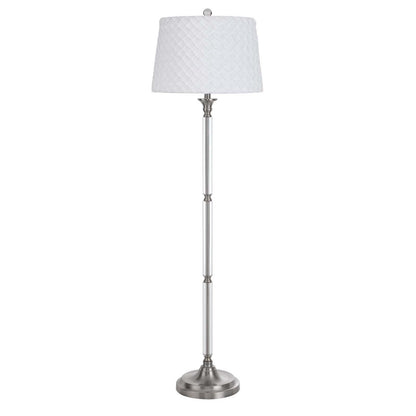 Nickel Floor Lamp w/ Shade