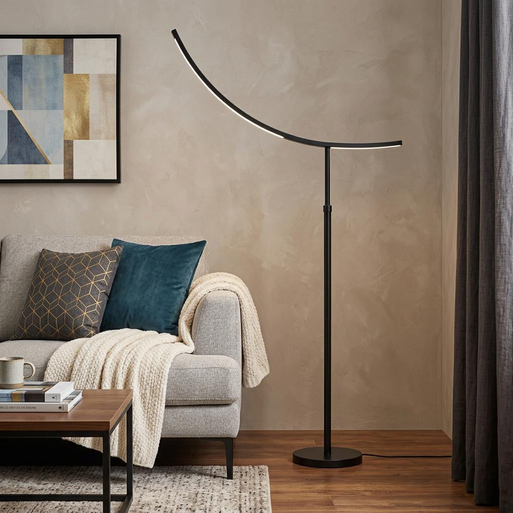 Bronze Adjustable Floor Lamp