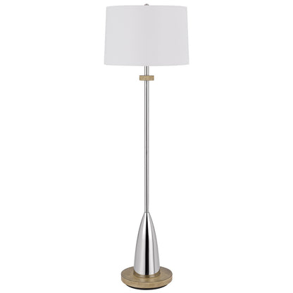 Chrome Floor Lamp w/ Shade