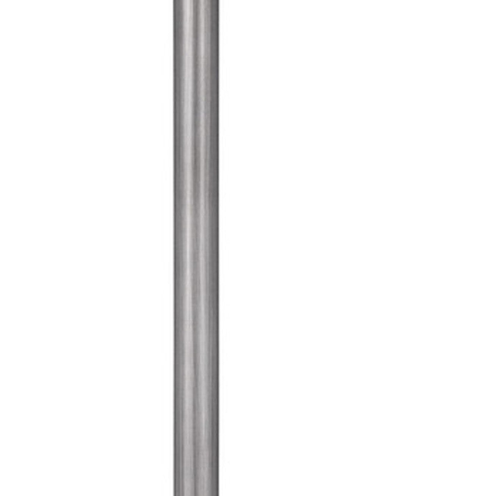 Pewter Tray Table Floor Lamp w/ Shade