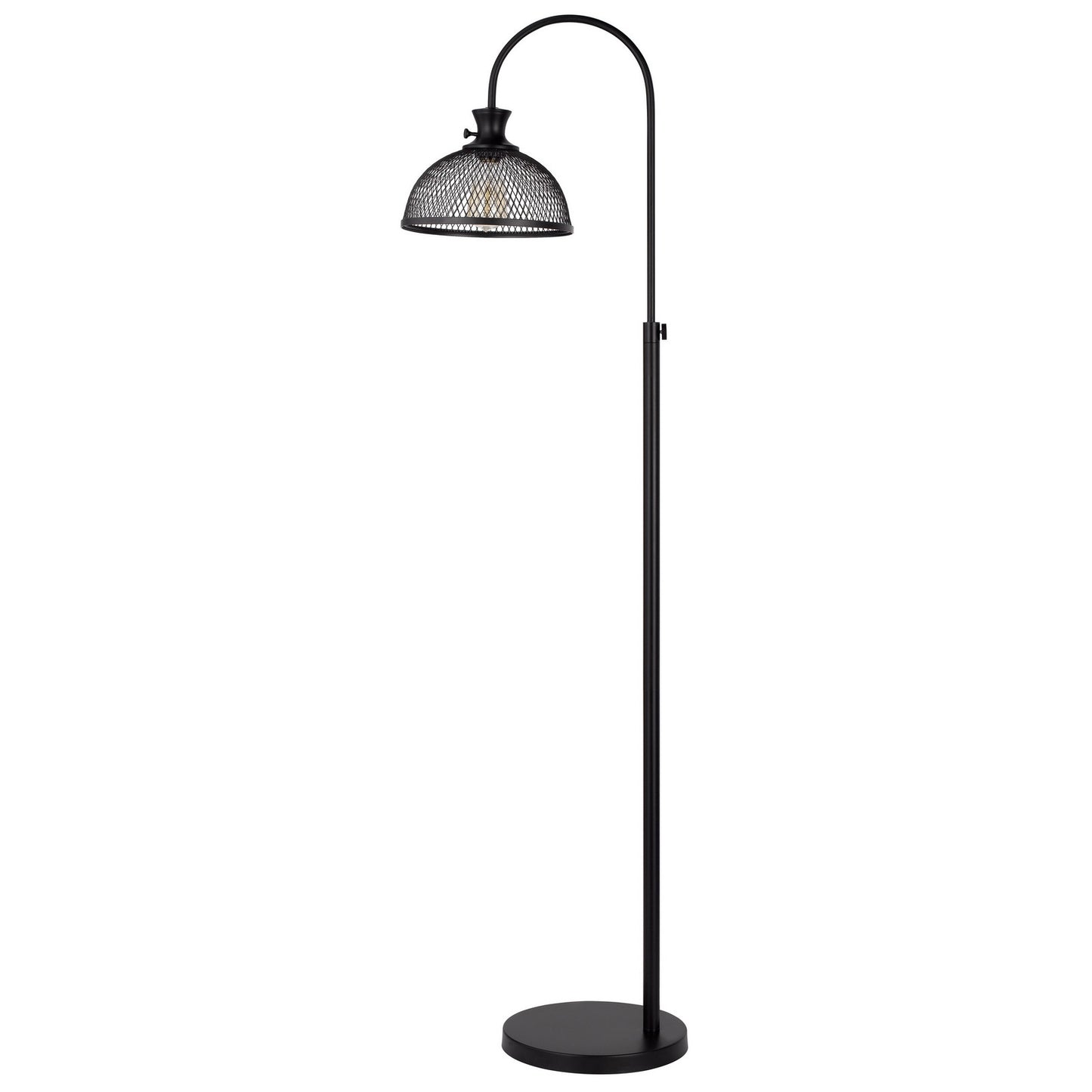Black Adjustable Floor Lamp w/ Shade