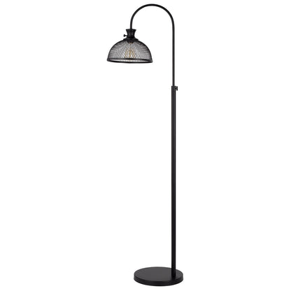 Black Adjustable Floor Lamp w/ Shade