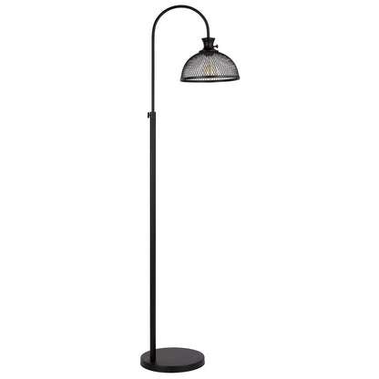 Black Adjustable Floor Lamp w/ Shade